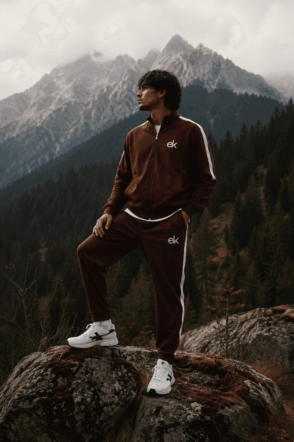 Player posing
